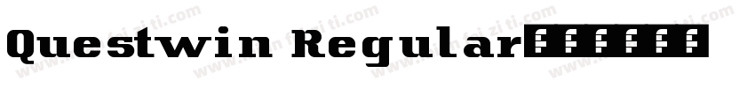 Questwin Regular字体转换